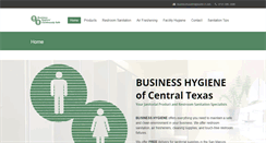 Desktop Screenshot of businesshygienetexas.com